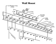 Load image into Gallery viewer, 4&quot; X .06&quot; Freezer Grade Replacement Strip From 72&quot; long each with holes.