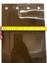 Load image into Gallery viewer, 8&quot; X .08&quot; Amber Replacement Strip From 72&quot; long each with holes.